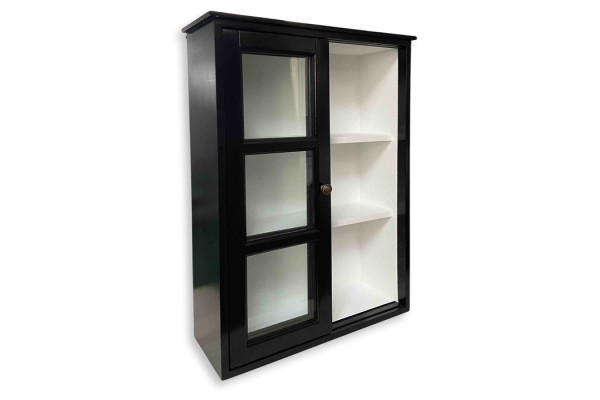 Alba Wall-mounted Display Case with sliding...