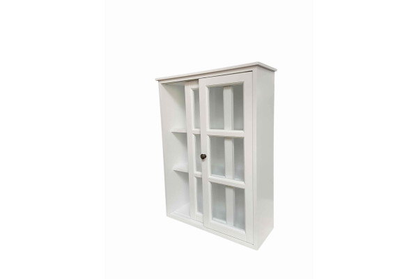 Alba Wall-mounted Display Case with sliding...