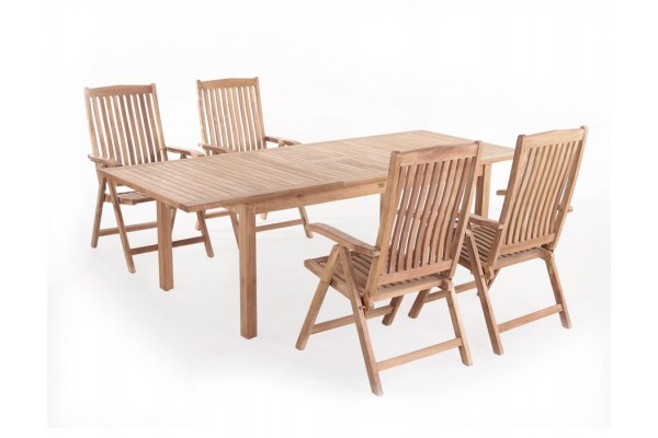 Alsa Devon Garden Furniture Set - Core Teak