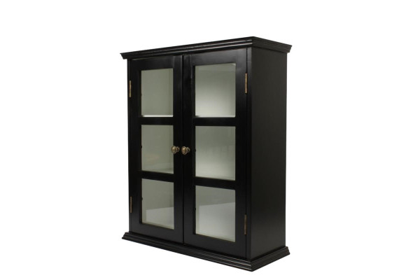 Odin Wall-Hung Display Cabinet - 65.5 x 56 x 22...