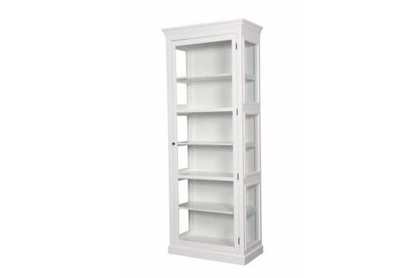 Isla Display Cabinet - 212 x 80 x 44 cm - White