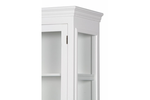 Isla Display Cabinet - 212 x 80 x 44 cm - White