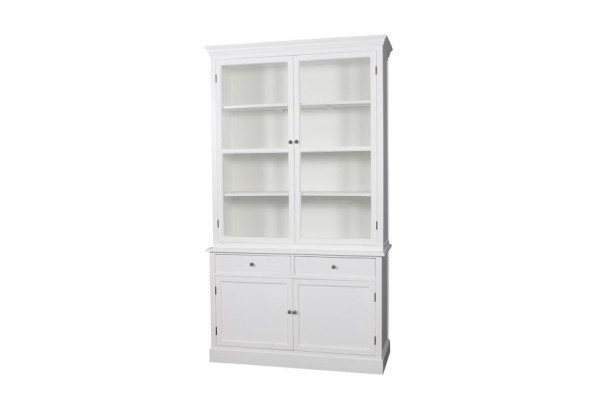 Lyra Display Cabinet - 220 x 125 x 50 cm White