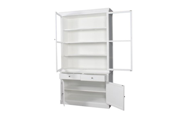 Lyra Display Cabinet - 220 x 125 x 50 cm White