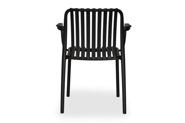 Sonja Stacking Chair - Black