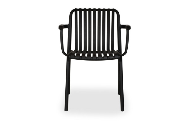 Sonja Stacking Chair - Black