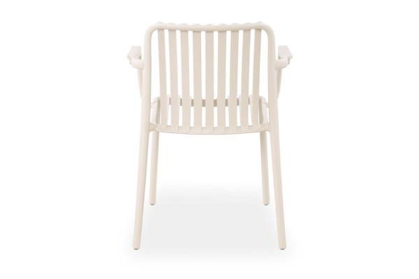 Sonja Stacking Chair - Grey White