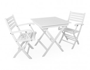 IBIZA WHITE 70x70 Cafe set...