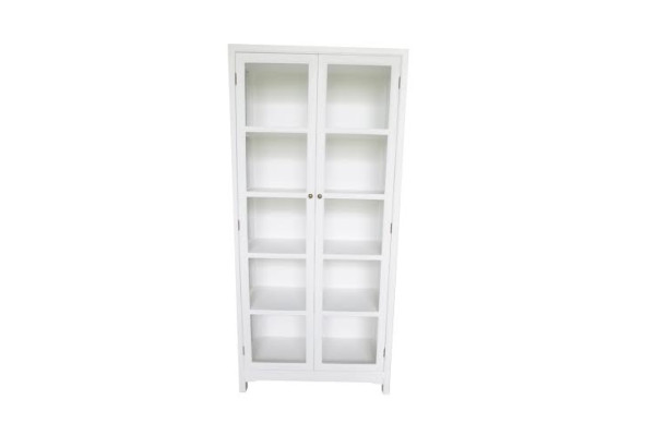 Libra Display Cabinet 198 x 92 x 38cm White