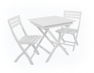 IBIZA WHITE 70x70 Cafe set...