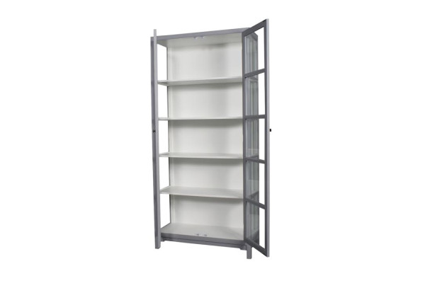 Libra Display Cabinet - Gray/White - 198 x 92 x...