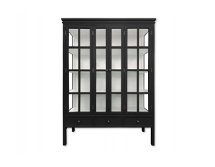 Leo Display Cabinet Black-...