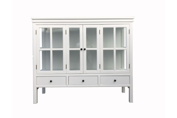 Dalia Display Cabinet - High Sideboard 130 x...