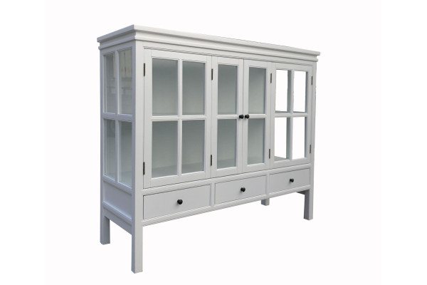 Dalia Display Cabinet - High Sideboard 130 x...