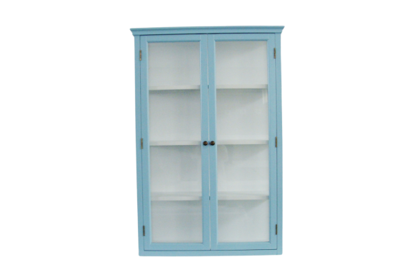 Cala Wall Cabinet - 121 x 81x 21 cm Blue/White