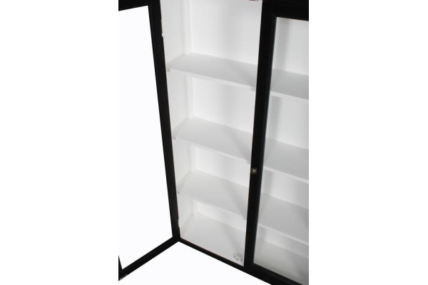 Cala Wall Cabinet - 121 x 81x 21 cm Black