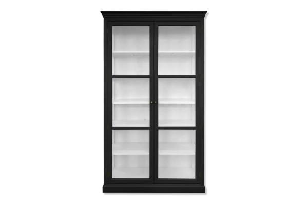 Coral Display Cabinet Black - 212 x 120 x 44 cm