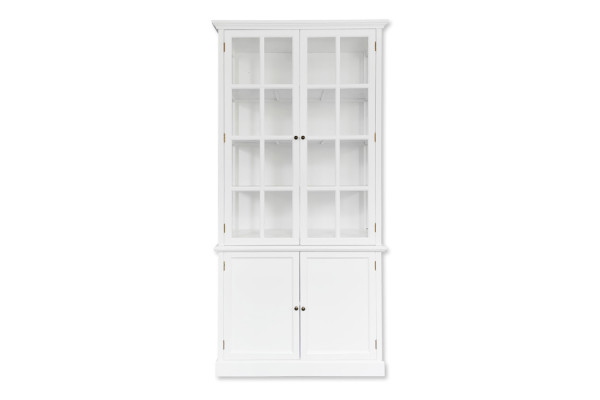 Iris Display Cabinet white - 220 x 110 x 45 cm