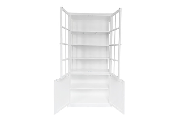 Iris Display Cabinet white - 220 x 110 x 45 cm