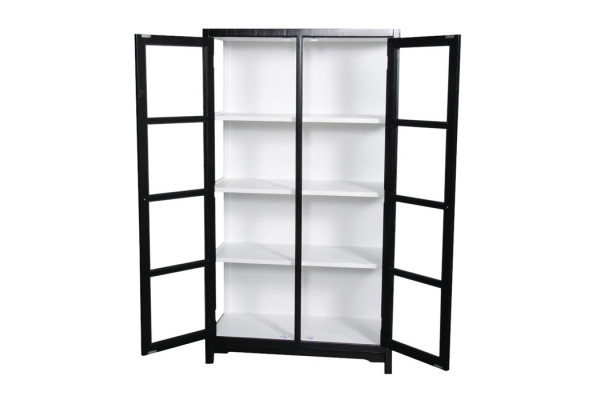 Cosmos Display Cabinet Black - 160 x 90 x 40 cm