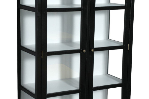 Cosmos Display Cabinet Black - 160 x 90 x 40 cm