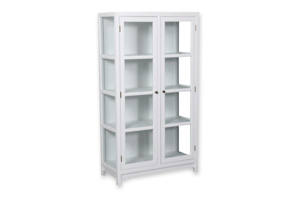 Cosmos Display Cabinet White - 160 x 90 x 40 cm