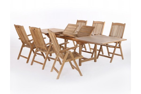 Anna Madrid Garden furniture set - Core teak