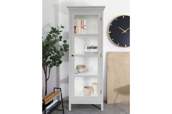 Kali Display Cabinet - 165 x 57 x 36 cm - Grey