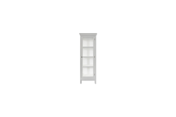 Kali Display Cabinet - 165 x 57 x 36 cm - Grey