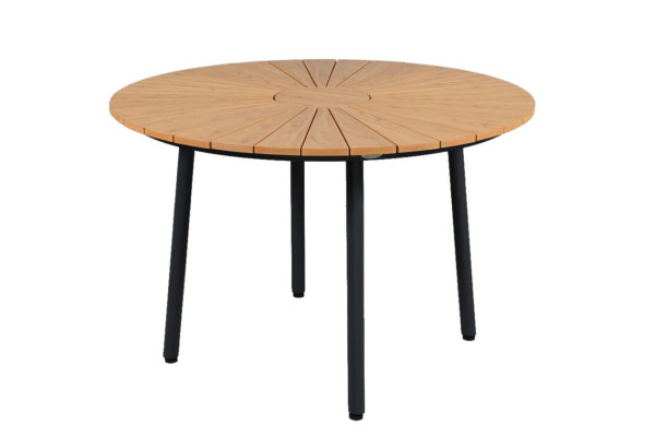 DaneLine Adam Garden Table 110 cm - Nonwood - Grey