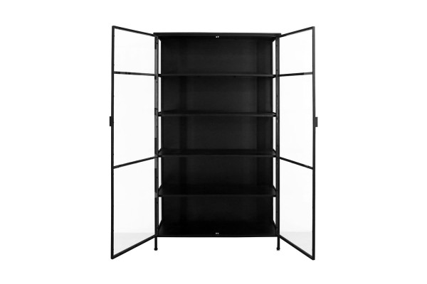 Amelia Metal Display Cabinet - 119.5 x 40 x 212...