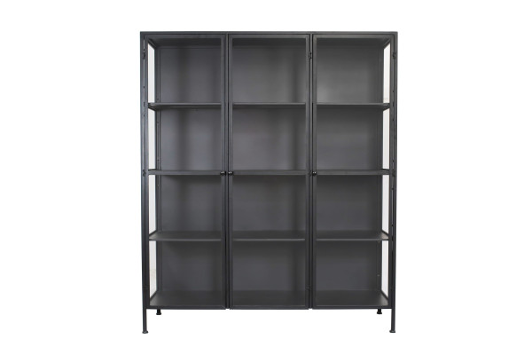 Jasmine Display Cabinet in Metal - 135 x 40 x...