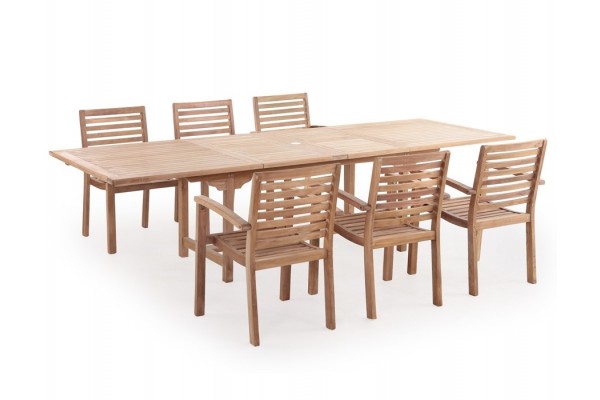 Anna Pala Garden furniture set - Core teak