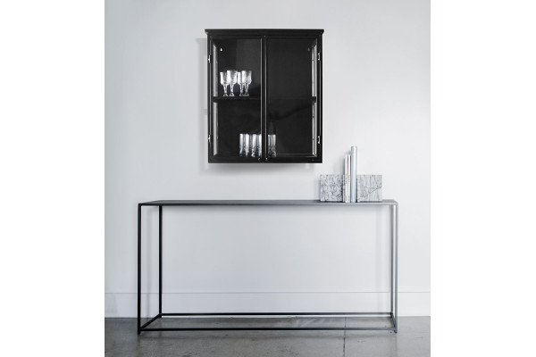 Tisvildeleje Wall-Hung Display Cabinet in Metal...