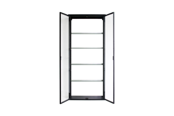 Vordingborg Wall-Hung Display Cabinet in Metal...