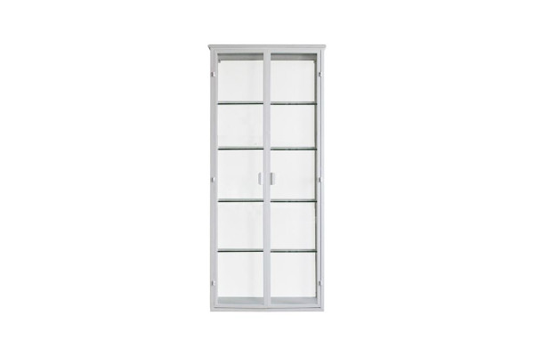 Vordingborg Wall-Hung Display Cabinet in Metal...