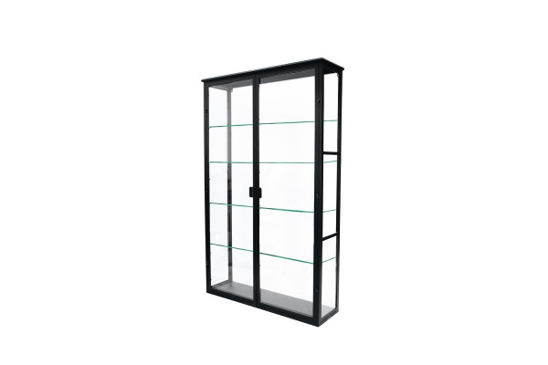 Vig Wall-Hung Display Cabinet in Metal - 100 x...