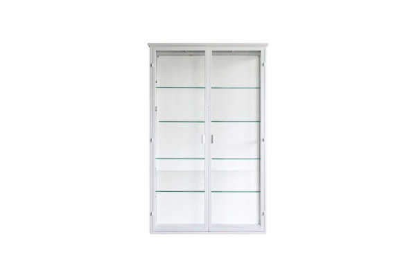 Vig Wall-Hung Display Cabinet in Metal - 100 x...