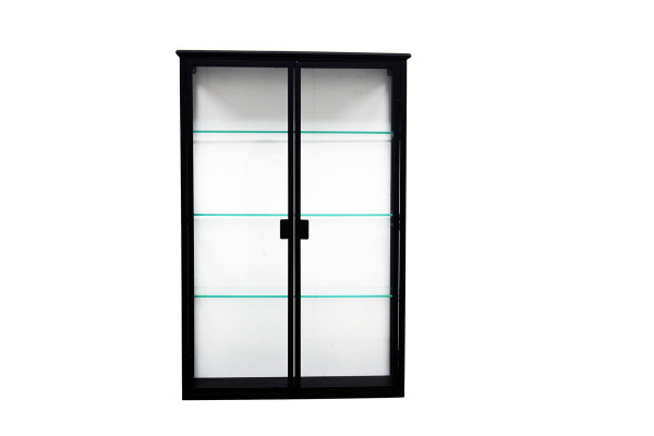 Fiona Wall-Hung Display Cabinet in Metal - 80 x...