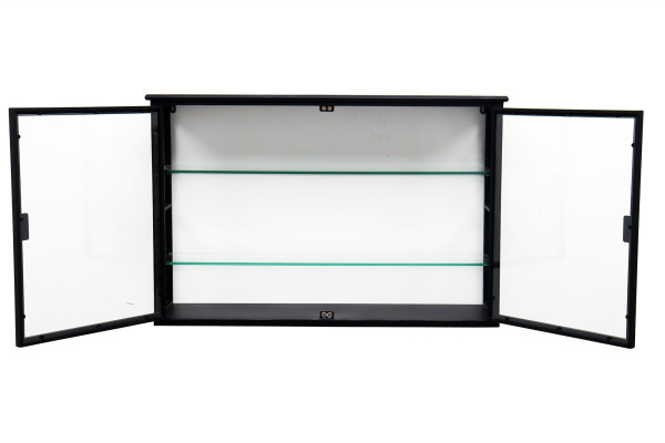 Lemvig Wall-Hung Display Cabinet in Metal - 100...