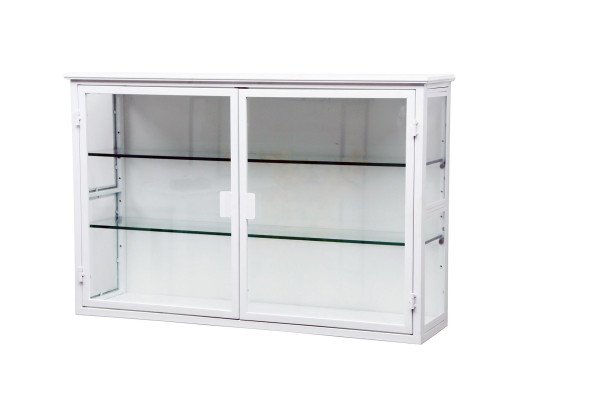 Lemvig Wall-Hung Display Cabinet in Metal - 100...