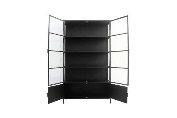 Mila Display Cabinet in Metal - 110 x 40 x 190...