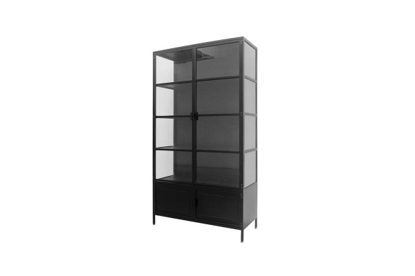 Mila Display Cabinet in Metal - 110 x 40 x 190...