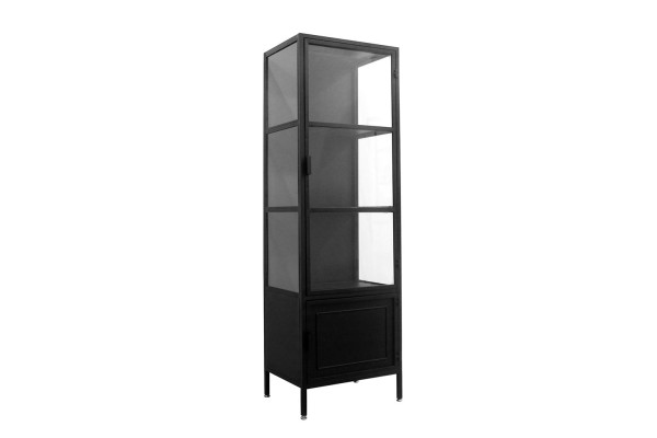 Ivy Display Cabinet in Metal - 53 x 40 x 167 cm...