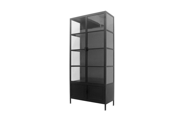 Brande Display Cabinet in Metal - 92 x 40 x...