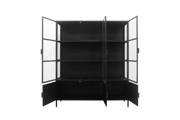 Cleo Display Cabinet in Metal - 135 x 40 x 160...