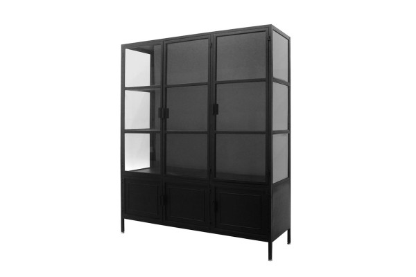 Cleo Display Cabinet in Metal - 135 x 40 x 160...