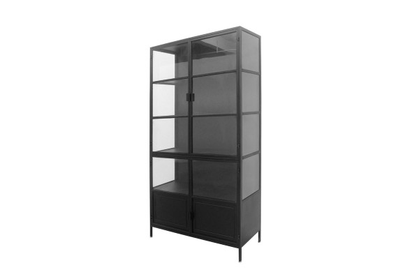 Nadia Display Cabinet in Metal - 119.5 x 40 x...