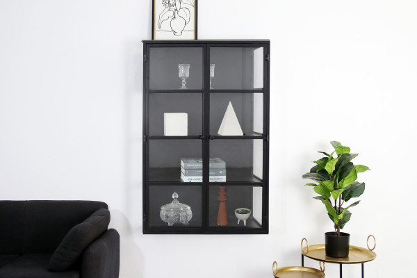 Phoebe Display Cabinet in Metal - for wall or...