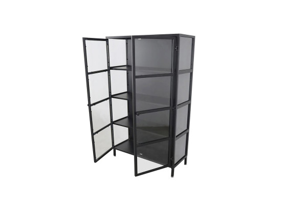 Phoebe Display Cabinet in Metal - for wall or...